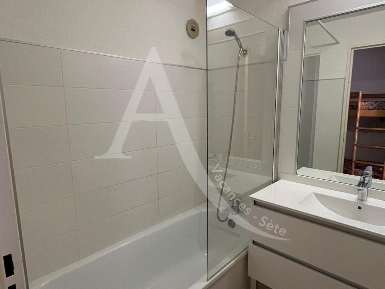 Studio 4 Pers, Pkg, Piscine, Tennis, Vue Mer Sète Extérieur photo