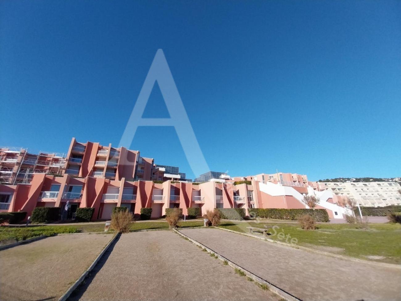 Studio 4 Pers, Pkg, Piscine, Tennis, Vue Mer Sète Extérieur photo