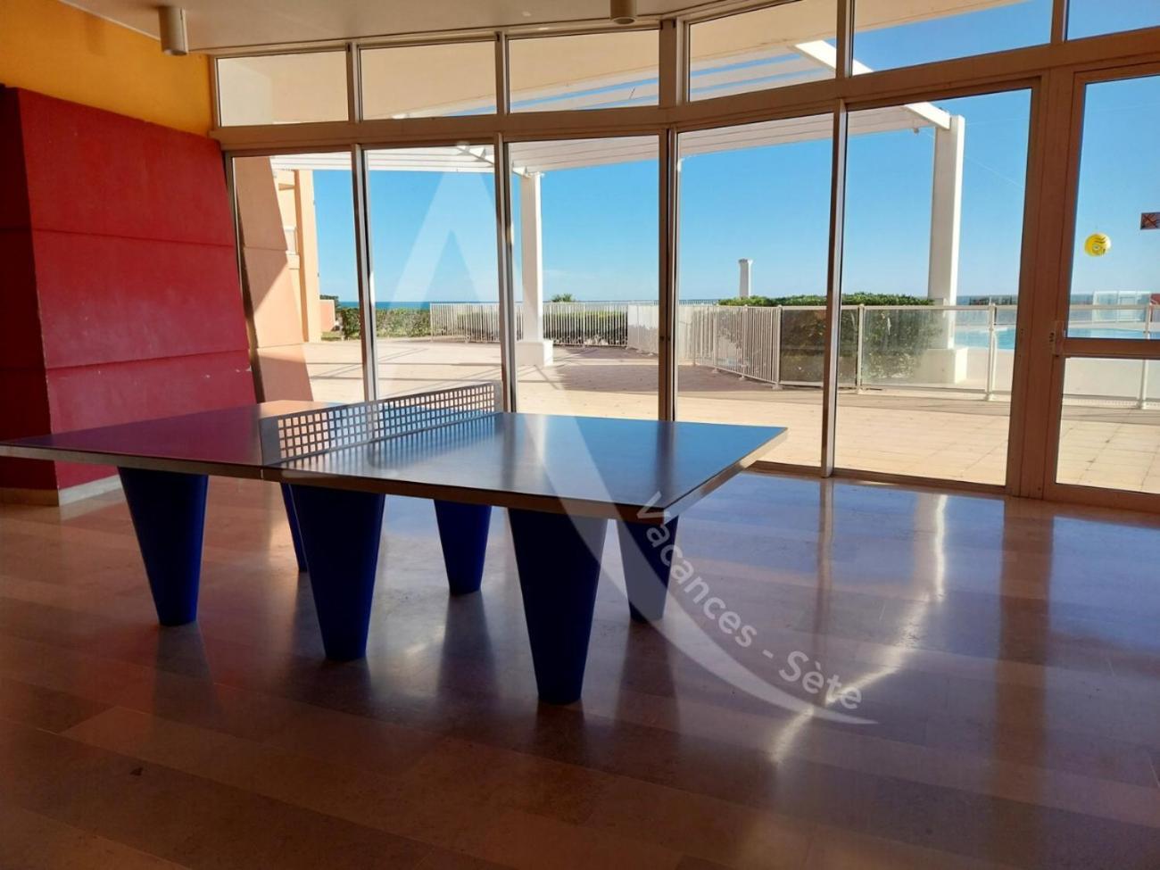 Studio 4 Pers, Pkg, Piscine, Tennis, Vue Mer Sète Extérieur photo