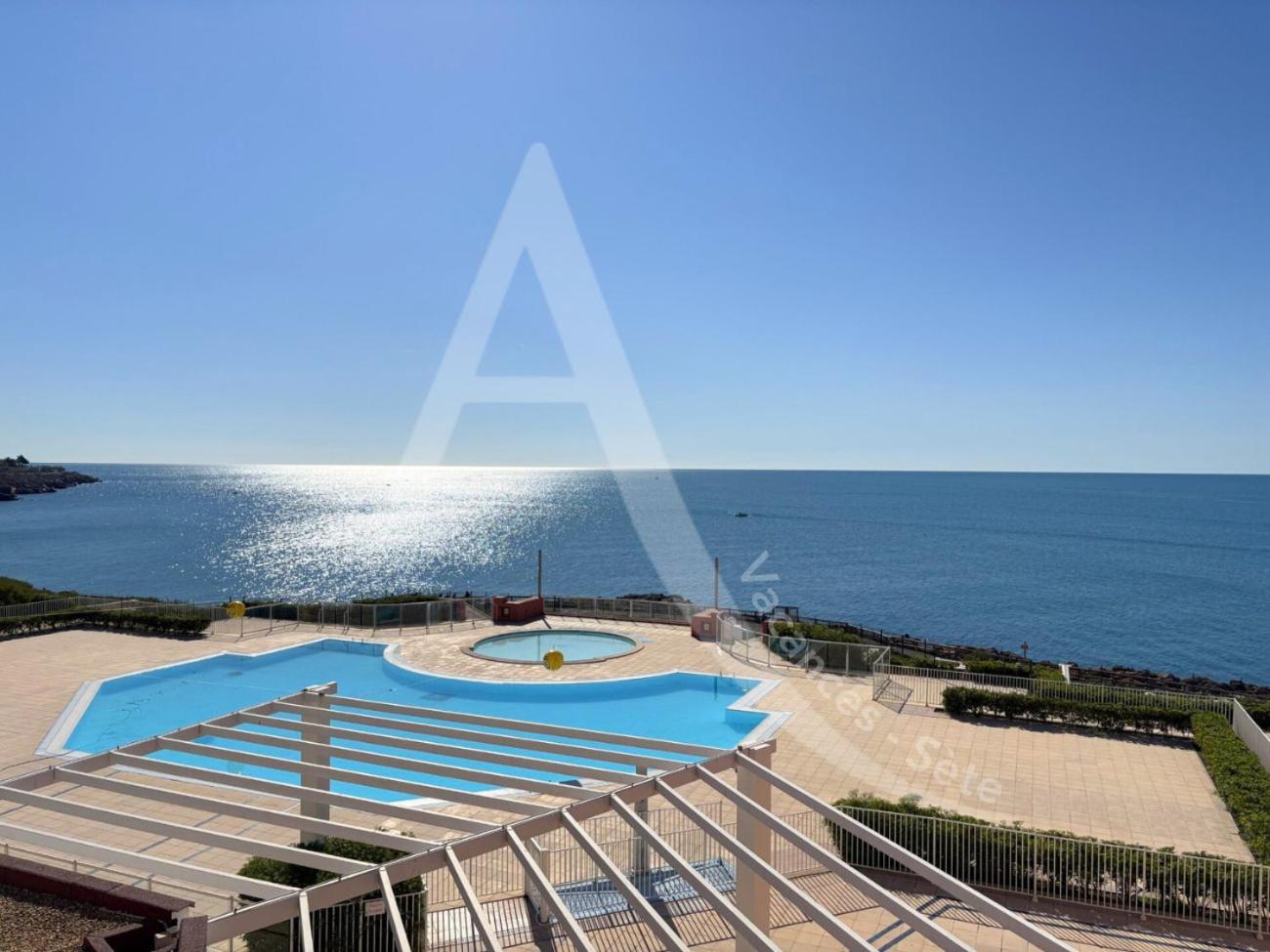 Studio 4 Pers, Pkg, Piscine, Tennis, Vue Mer Sète Extérieur photo