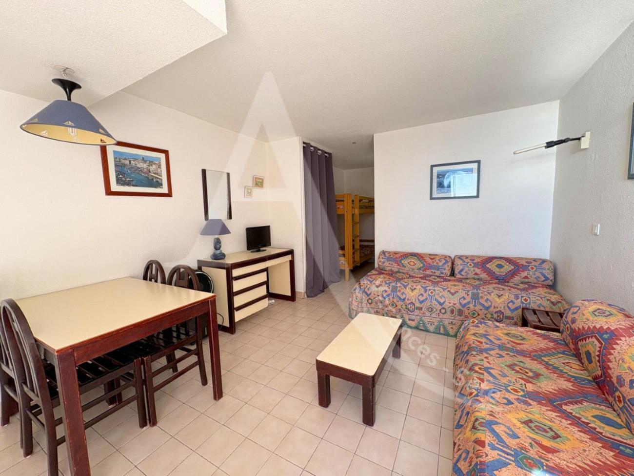 Studio 4 Pers, Pkg, Piscine, Tennis, Vue Mer Sète Extérieur photo
